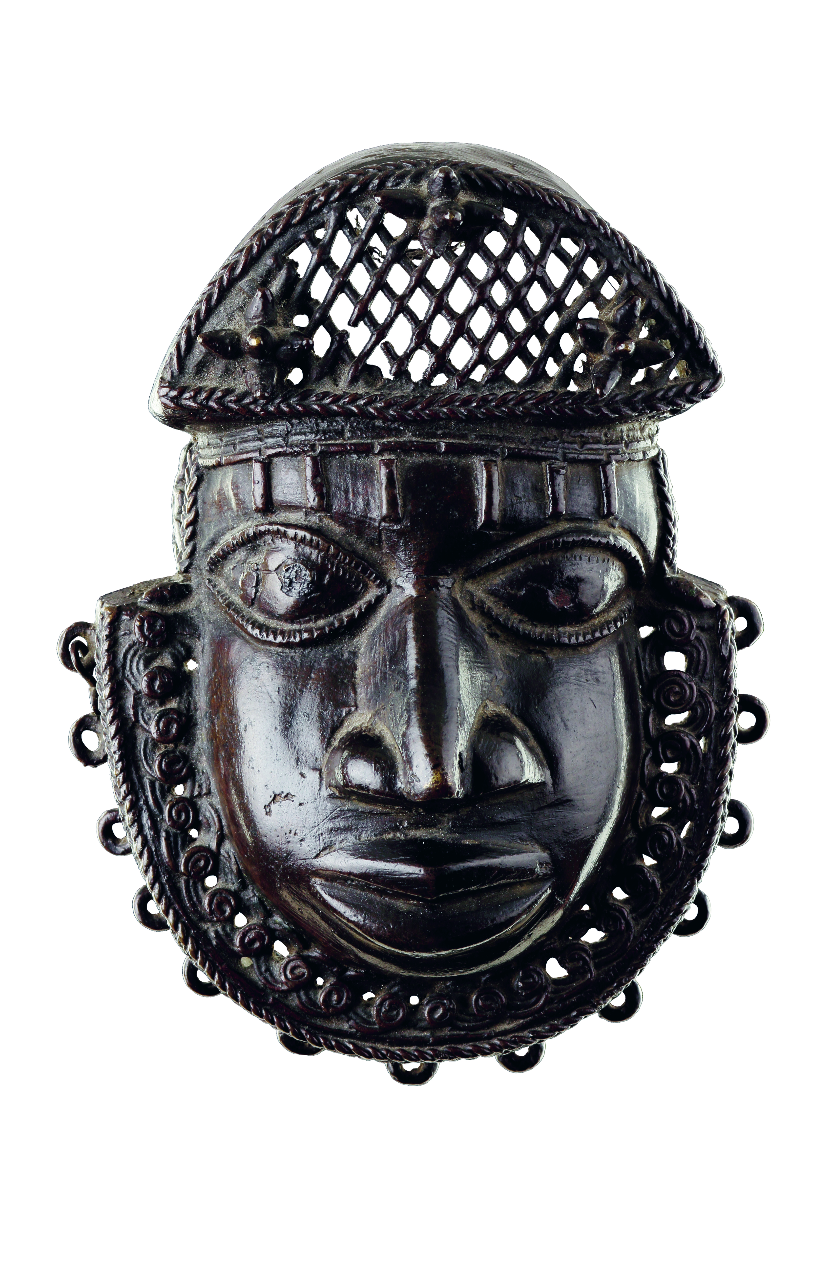 A Very Fine Edo ‘Hip’ Mask / Ornament